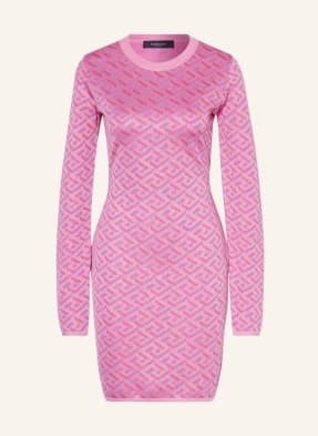 Versace Sukienka Z Dzianiny pink