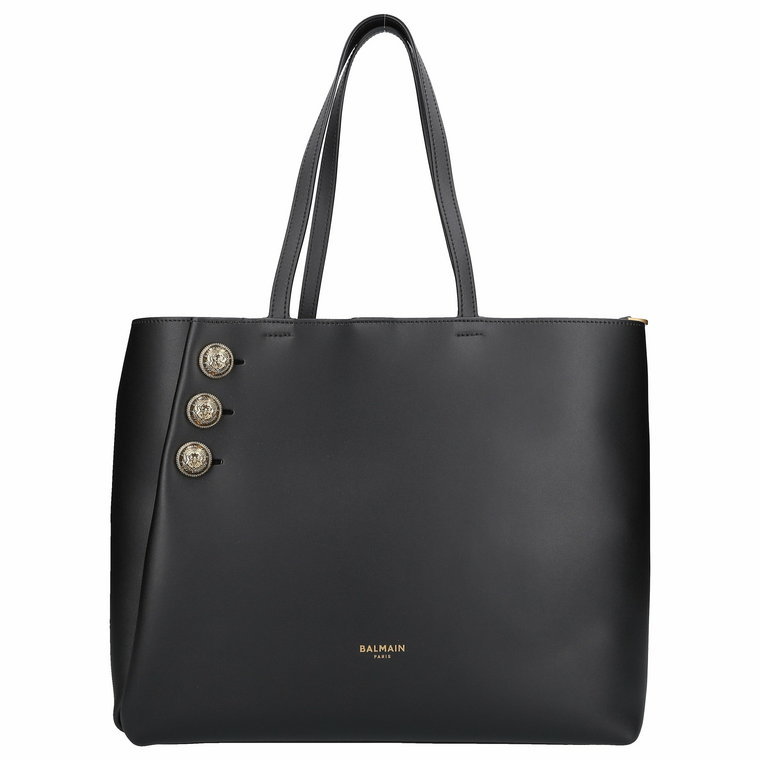 Balmain Shopper SAC CABAS EMBLEME skóra cielęca