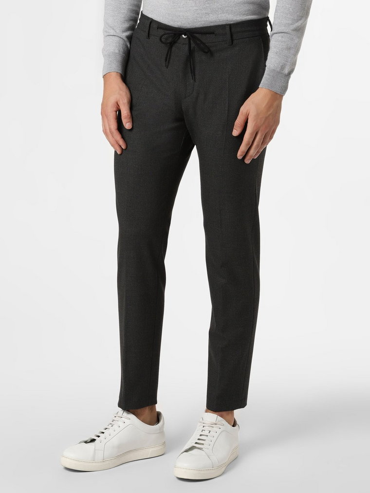 Finshley & Harding - Męskie spodnie od garnituru modułowego  Mats, szary
