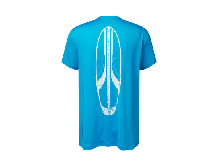 Mistral T-shirt męski z okrągłym dekoltem (S (44/46), Niebieski)