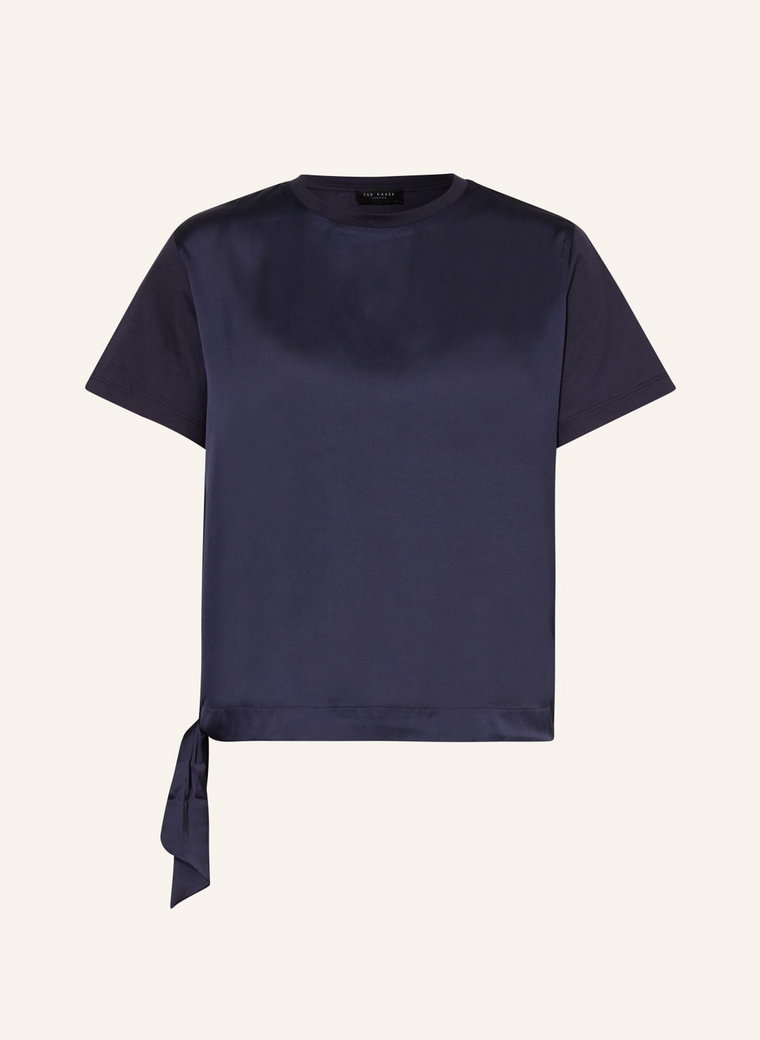 Ted Baker T-Shirt Doretaa Z Mieszanki Materiałów blau