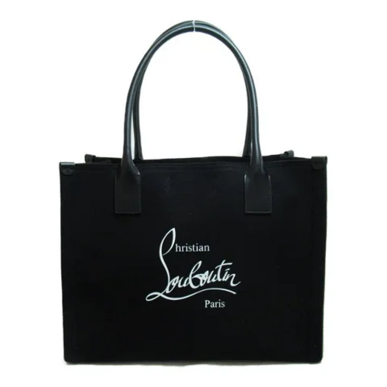 Pre-owned Canvas totes Christian Louboutin Pre-owned