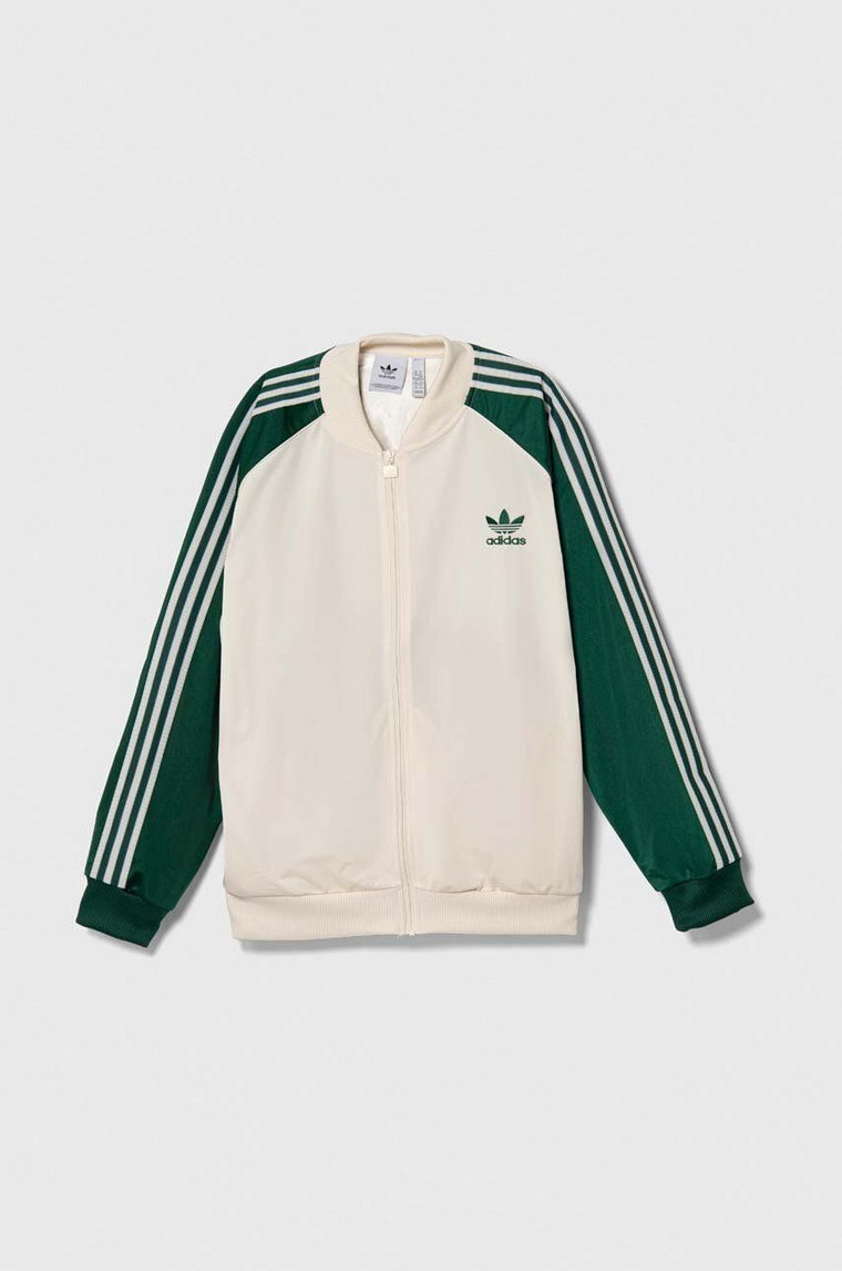 adidas Originals bluza męska kolor beżowy wzorzysta IS1403