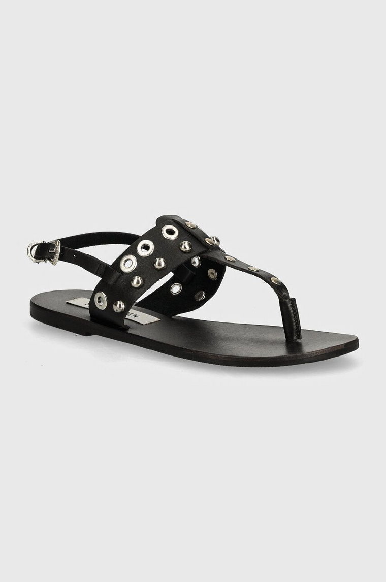 Steve Madden sandały skórzane Bionic damskie kolor czarny SM11003065