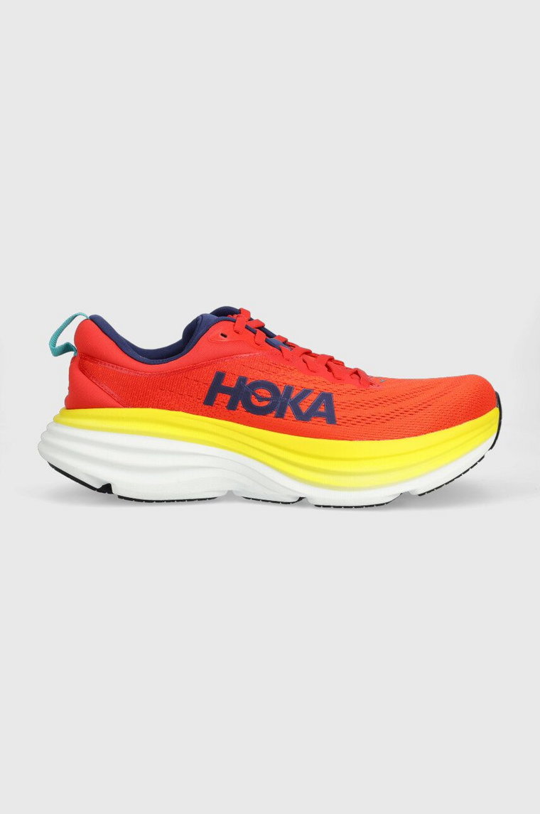 Hoka buty do biegania Bondi 8 kolor pomarańczowy 1123202