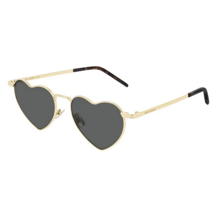 Eleganckie okulary przeciwsłoneczne z metalową oprawką Saint Laurent
