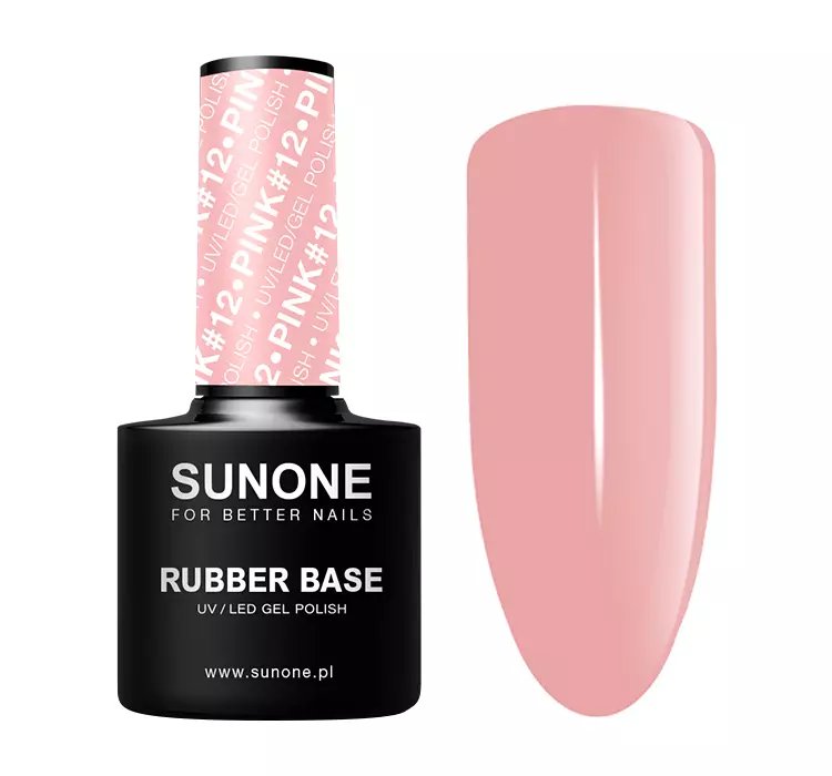 SUNONE RUBBER BASE BAZA KAUCZUKOWA PINK #12 5G