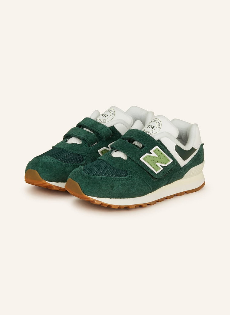 New Balance Sneakersy 574 gruen