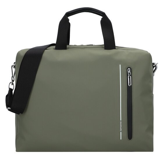 Samsonite Ongoing Teczka 40 cm Komora na laptopa olive green