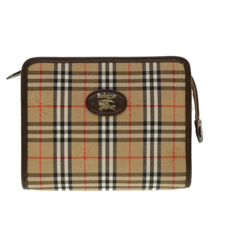 Pre-owned Fabric clutches Burberry Vintage