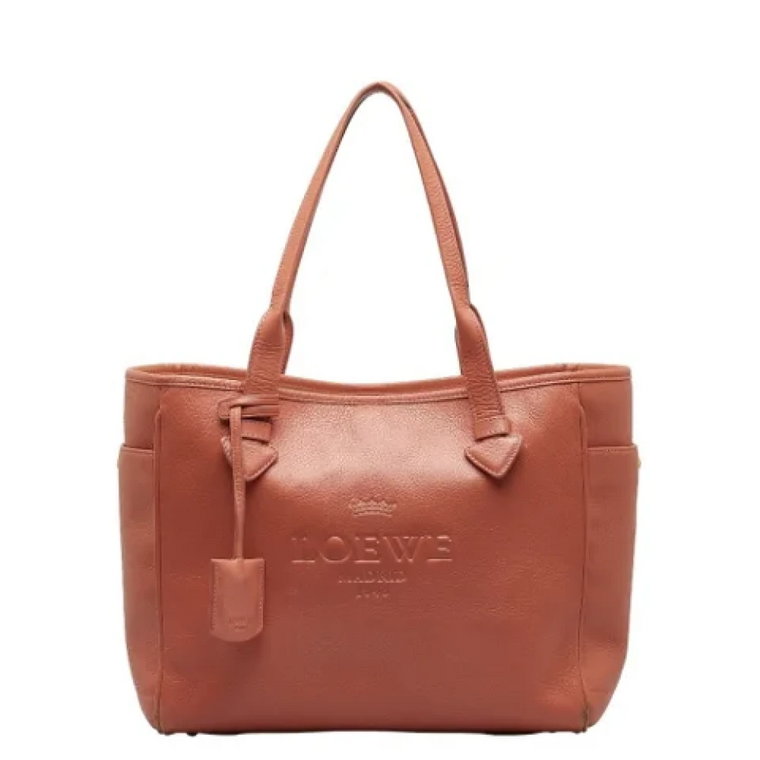 Pre-owned Leather handbags Loewe Pre-owned