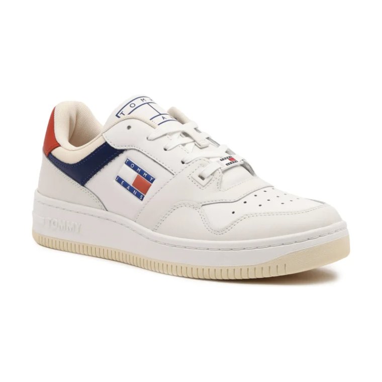 Tommy Jeans Sneakersy TJM BASKET PREMIUM, 0GY | z dodatkiem skóry