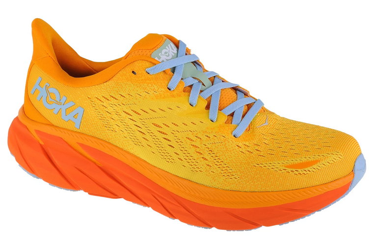 Hoka M Clifton 8 1119393-RYMZ, Męskie, Żółte, buty do biegania, tkanina, rozmiar: 42