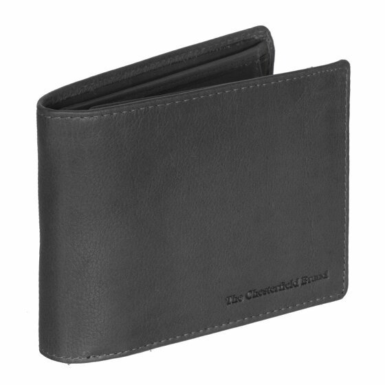 The Chesterfield Brand Marion Portfel Ochrona RFID Skórzany 12 cm black