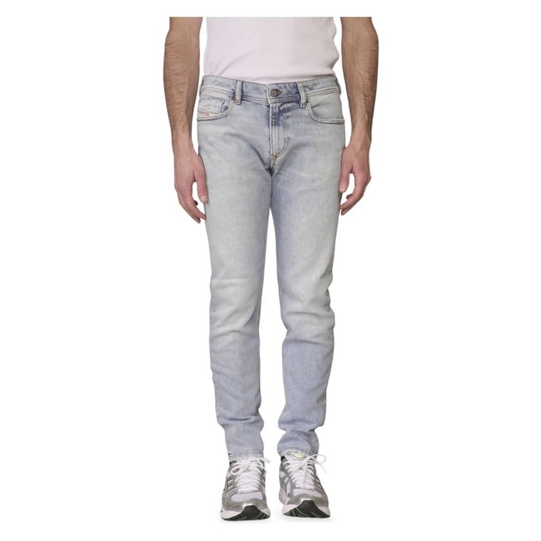 Stylowe Slim-Fit Mid Wash Jeans Diesel