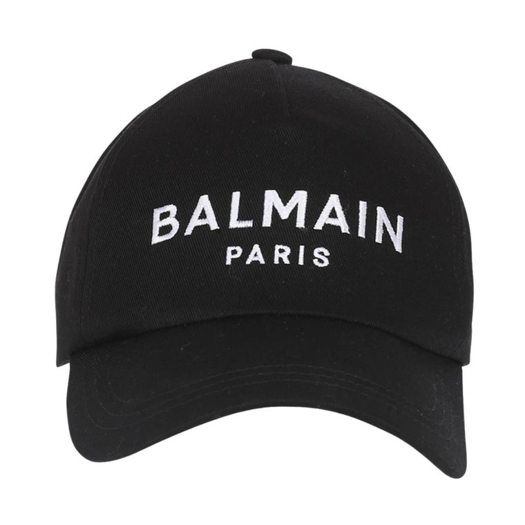 Casquette brodée Balmain