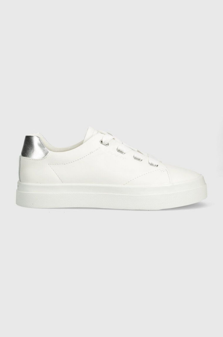 Gant sneakersy skórzane Avona kolor biały 28531451.G312