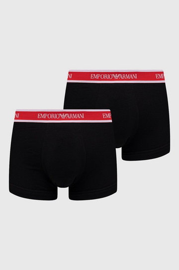 Emporio Armani Underwear Bokserki (2-pack) męskie kolor czarny
