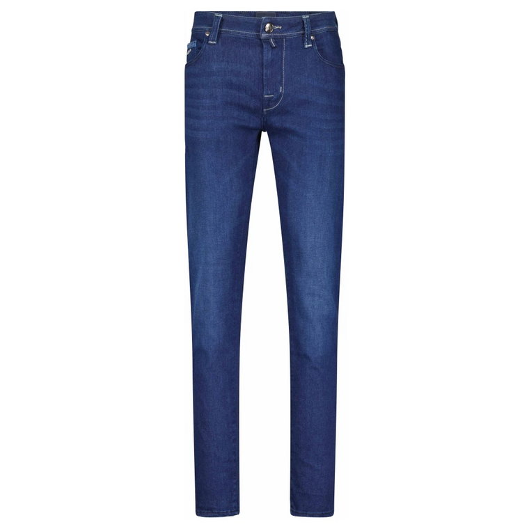 Leonardo Zip Slim-Fit Jeans Tramarossa