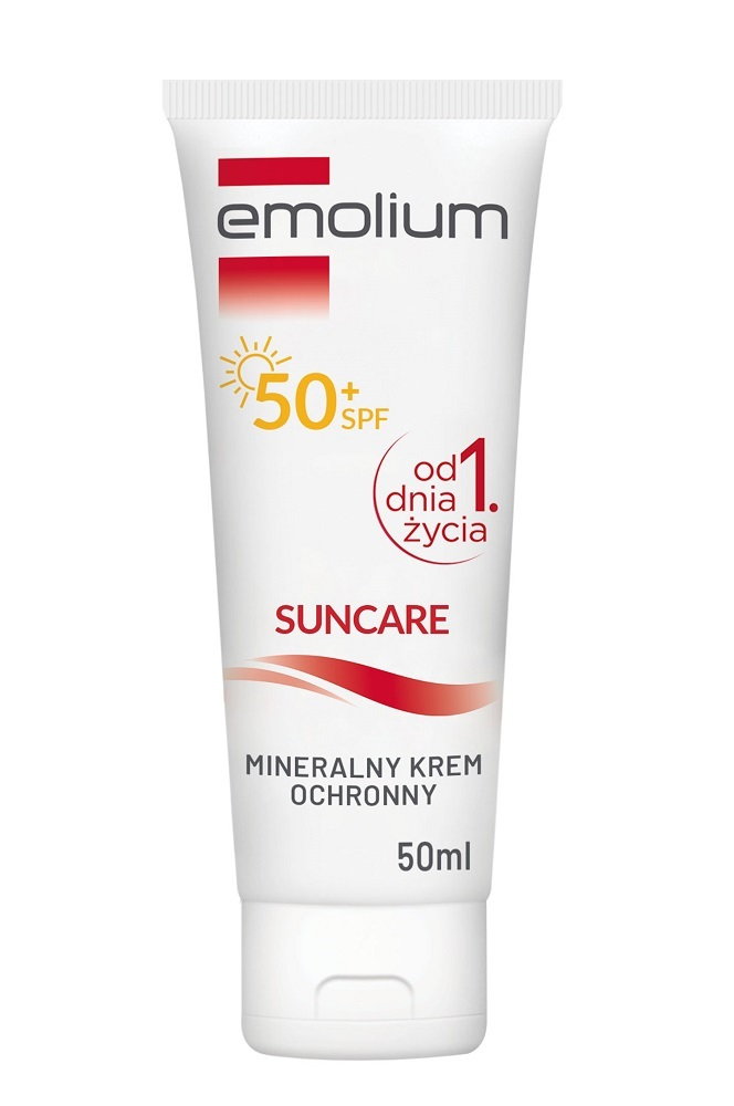 Emolium Suncare Mineralny krem ochronny SPF50+