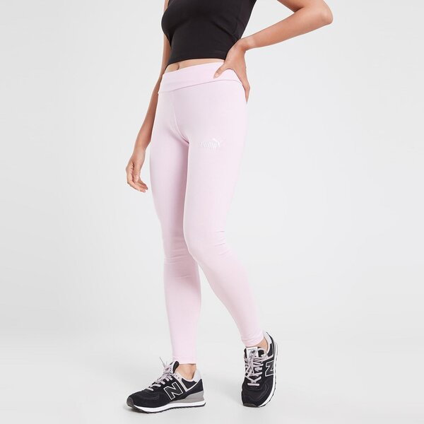 PUMA LEGGINGS EMBROIDERY LOGO LEGGINS PEARL PINK