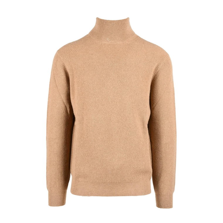 Kamelowy Sweter dla Mężczyzn Kangra