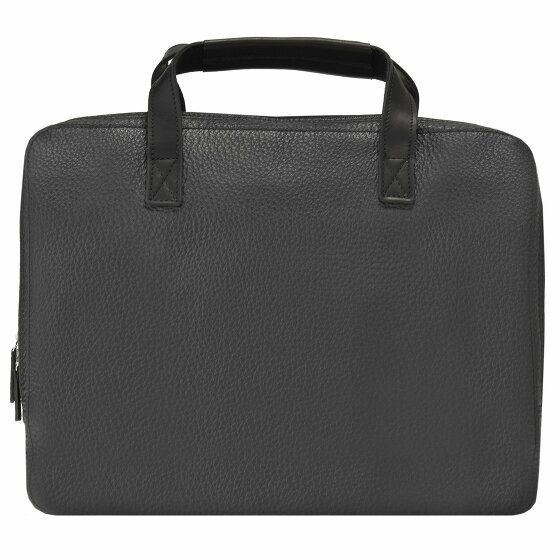 Jost Copenhagen Briefcase Leather 38 cm Komora na laptopa schwarz