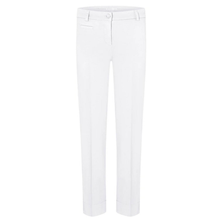 Białe spodnie model Ros Cambio