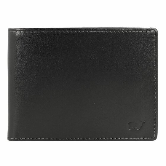 Braun Büffel Arezzo Wallet RFID Leather 12,5 cm schwarz