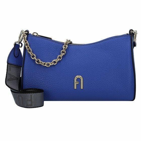 Furla Primula Torba na ramię Skórzany 23 cm blu cobalto-soil