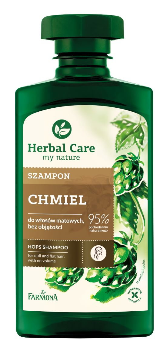 Herbal Care Chmiel Szampon do włosów 330 ml