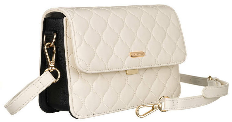 Elegancka, pikowana listonoszka crossbody  David Jones