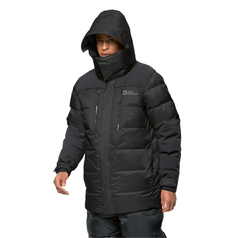 Męska kurtka ekspedycyjna Jack Wolfskin 1995 SERIES COOK JKT M black - S