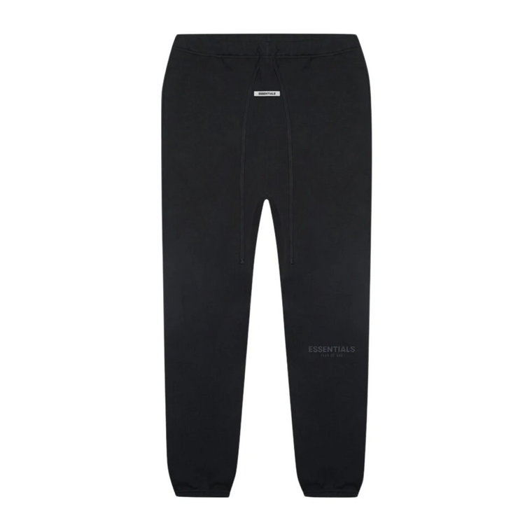 Czarne Spodnie Jogger Slim Fit Fear Of God