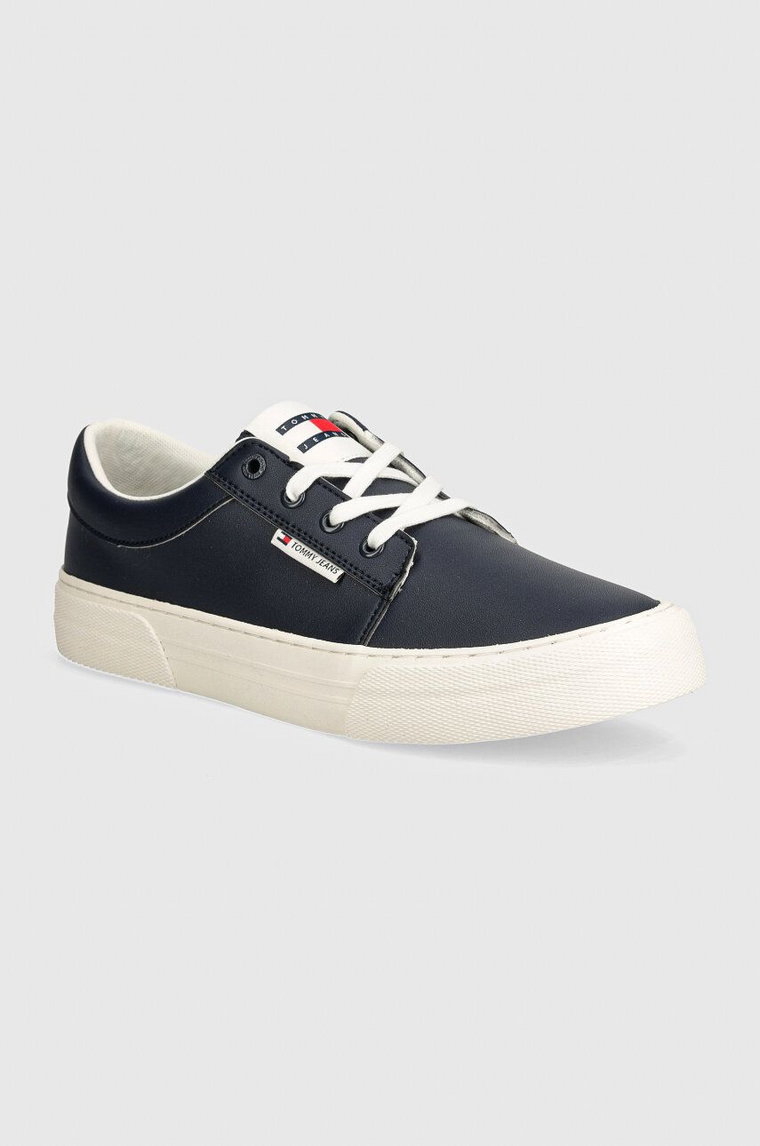 Tommy Jeans sneakersy TJM VULC. SKATE DERBY ESS kolor granatowy EM0EM01400