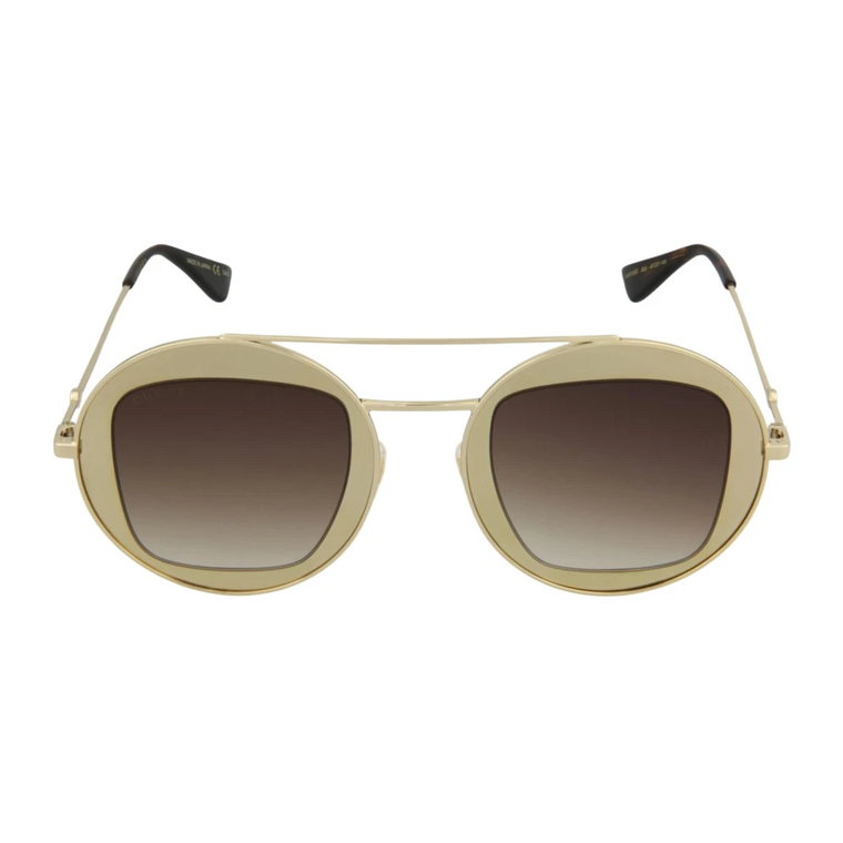 Gucci Panthos-Frame Metal Sunglasses Gucci