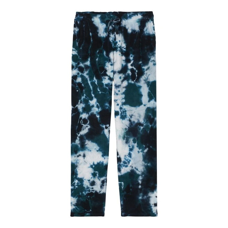 Ocean Tie Dye Spodnie Frotte Mężczyźni Vilebrequin