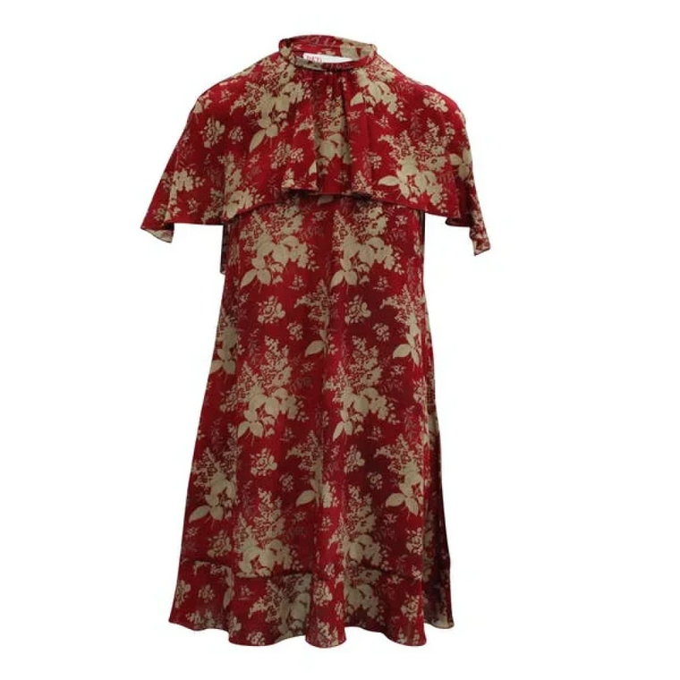 Pre-owned Silk dresses Valentino Vintage