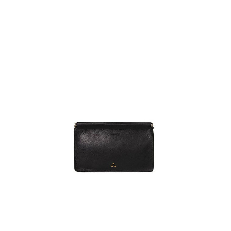 Czarna Clic Clac Clutch Jérôme Dreyfuss