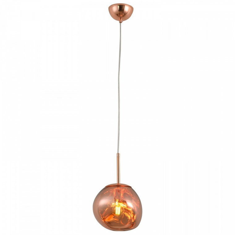 Lampa wisząca glam s 18 cm miedziana kod: MP-1239-180