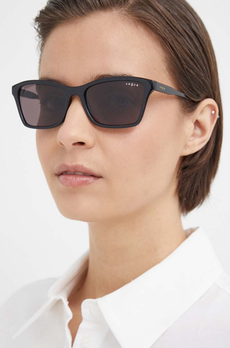 VOGUE okulary przeciwsłoneczne damskie kolor czarny 0VO5551S