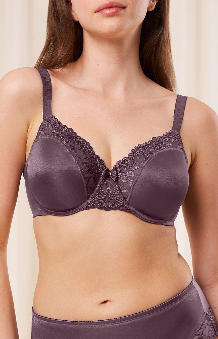 Triumph biustonosz soft miękki minimizer Ladyform 10166306-00NS, Kolor śliwkowy, Rozmiar 75C, Triumph