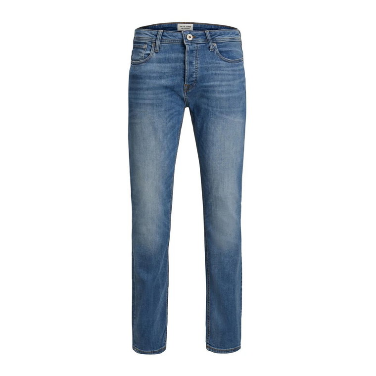 Niebieskie Jeansy Męskie Jack & Jones