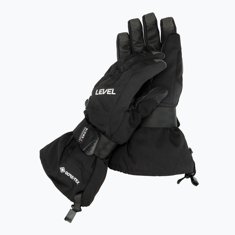 Rękawice snowboardowe męskie Level Half Pipe Gore-Tex black