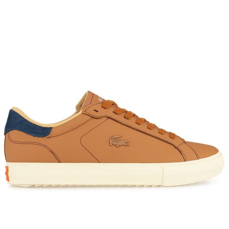 Buty Lacoste Powercourt 744SMA0027-2M9 - brązowe