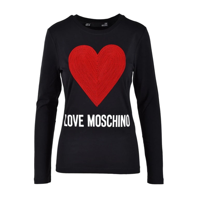 Biała koszulka z kolekcji Love Moschino Love Moschino