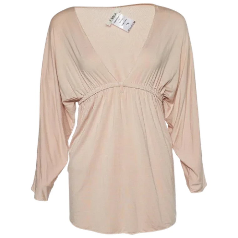 Pre-owned Viscose tops Chloé Pre-owned