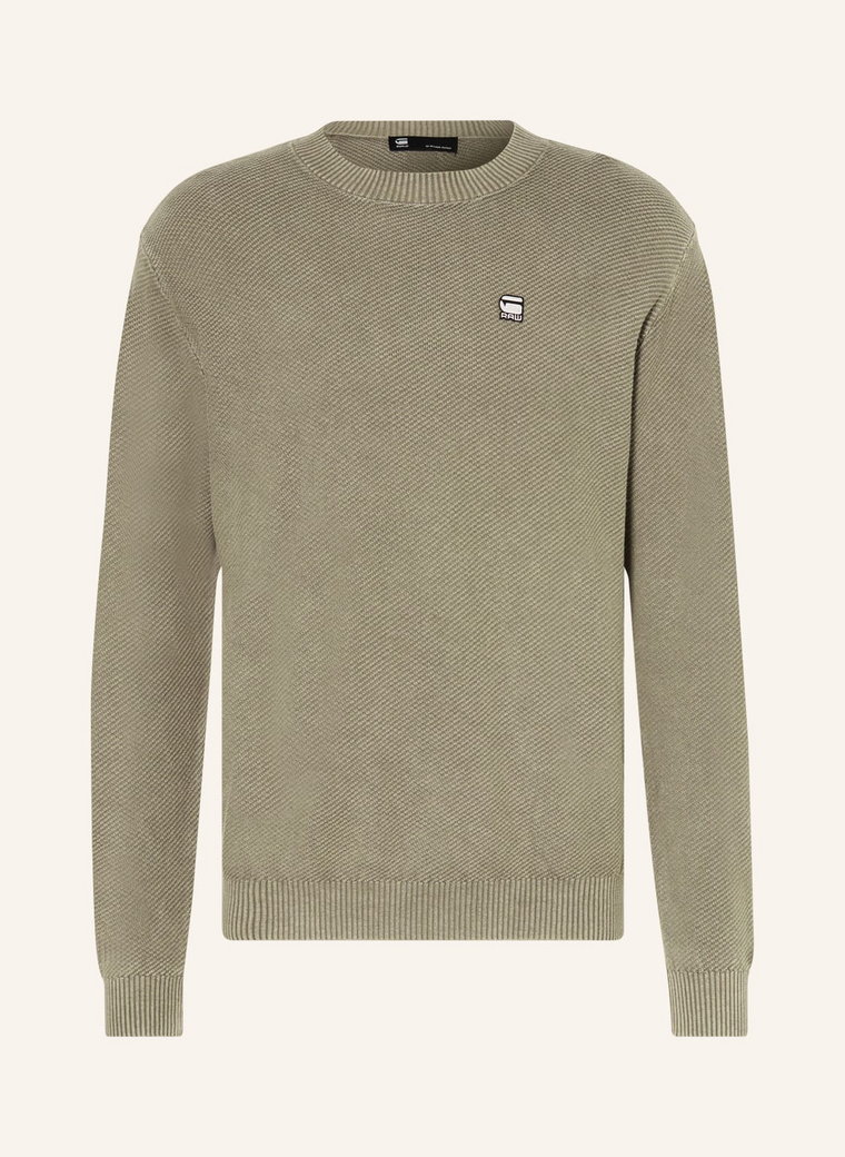 G-Star Raw Sweter Moss gruen