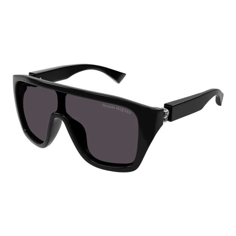 Black/Grey Sunglasses Alexander McQueen