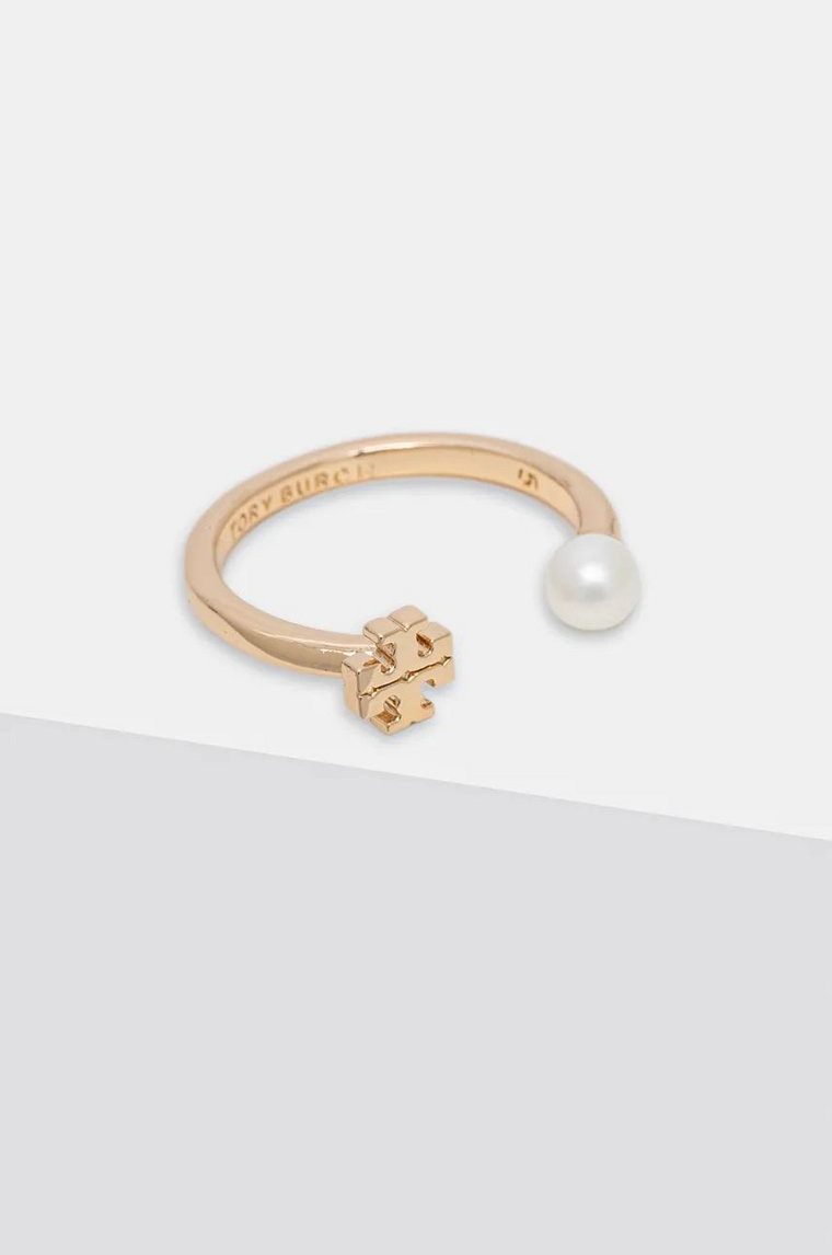 Tory Burch pierścionek Kira Pearl 160170